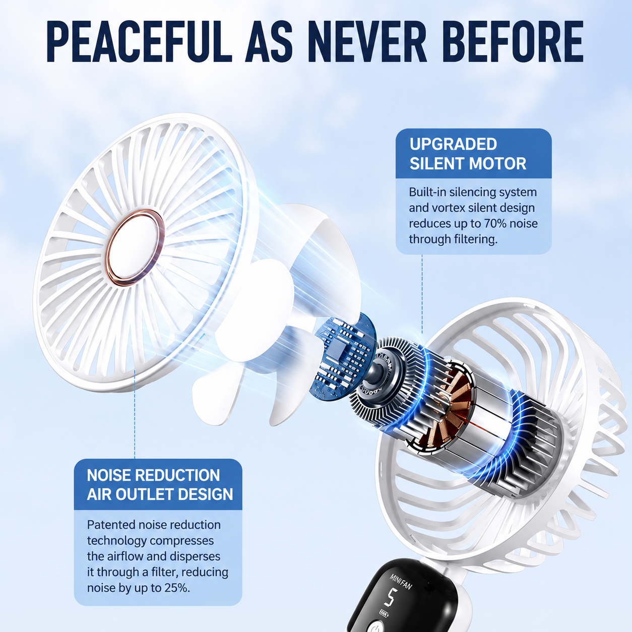 Handheld fan
