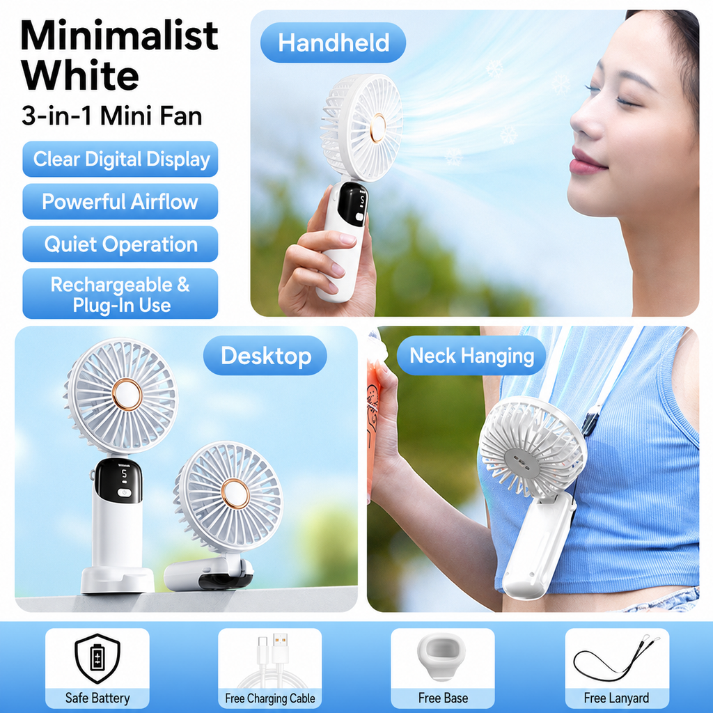 Handheld fan