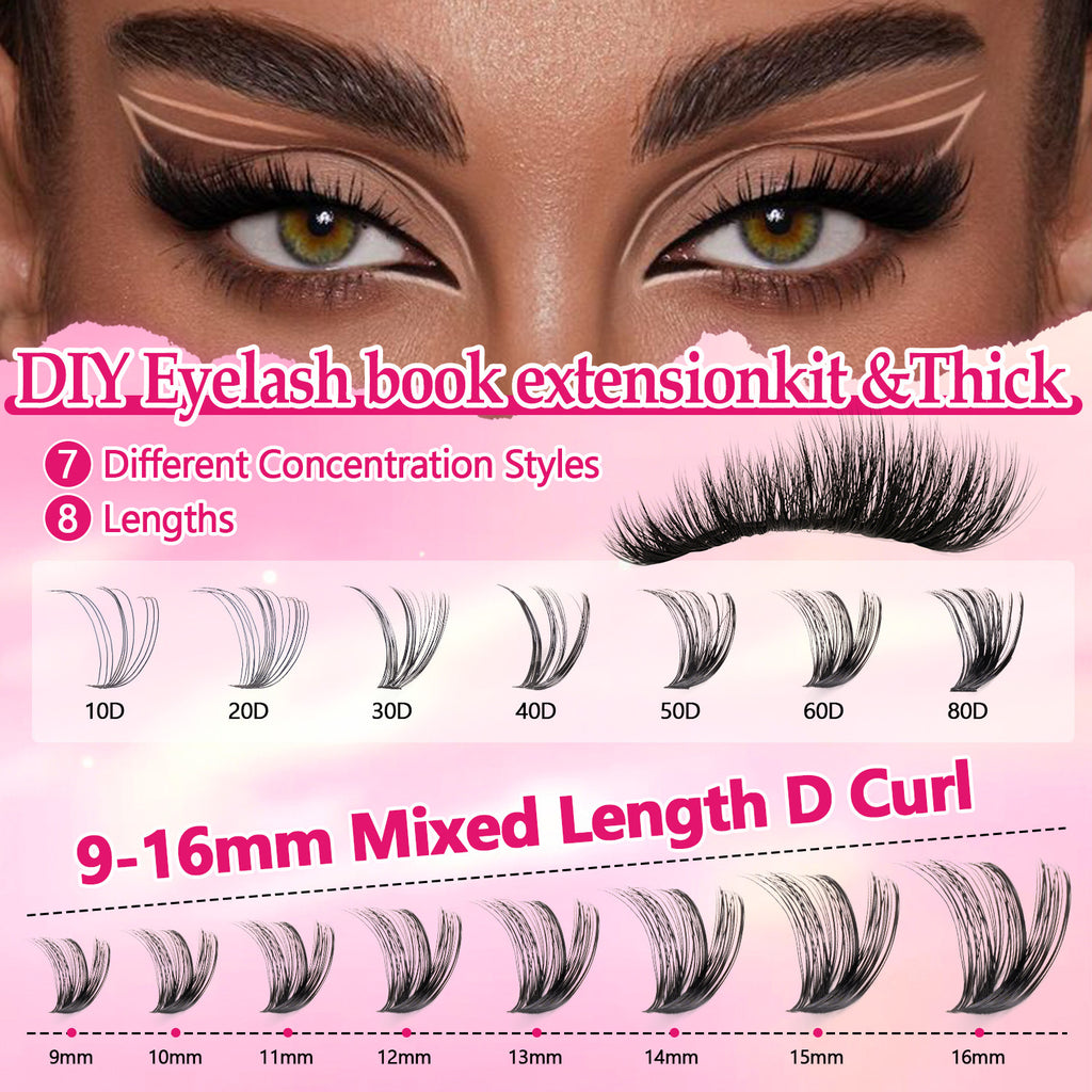 False Eyelash Set