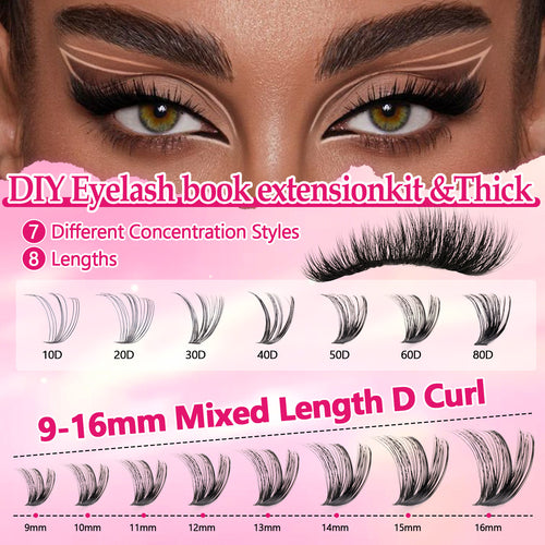 False Eyelash Set