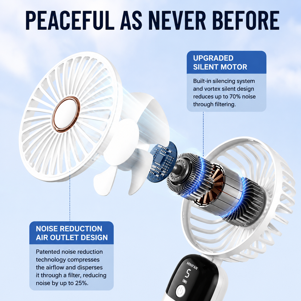 Handheld fan