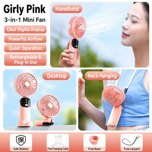 Handheld fan