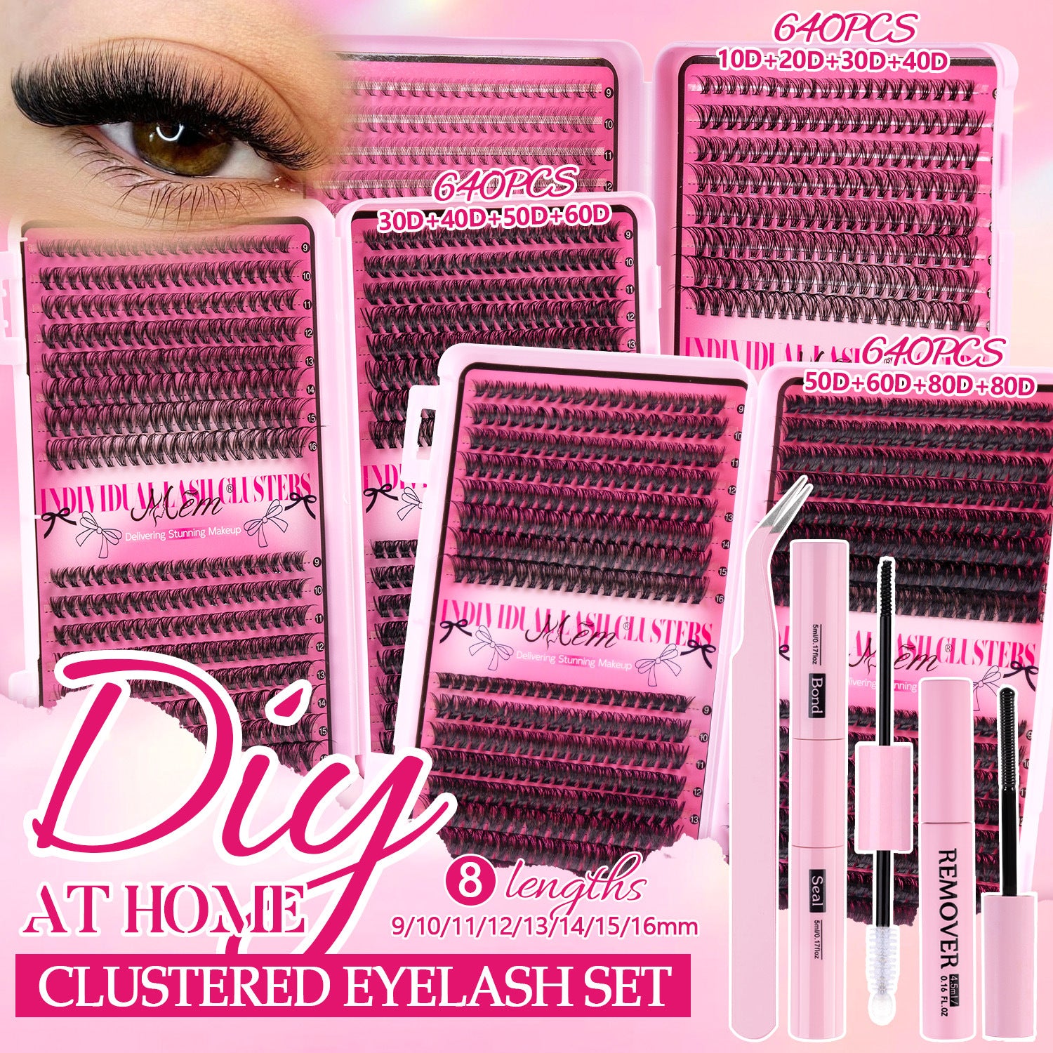 False Eyelash Set