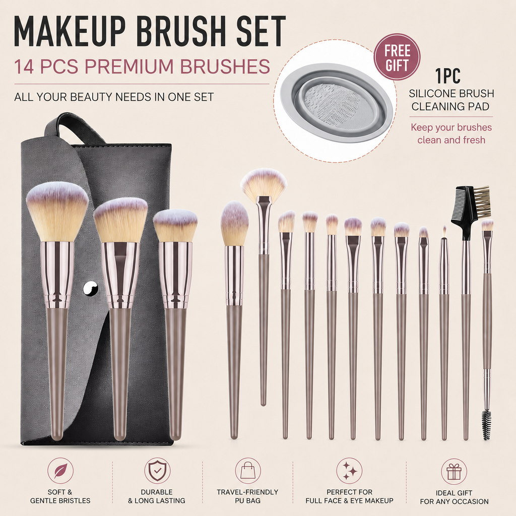 Makeup Brush Set