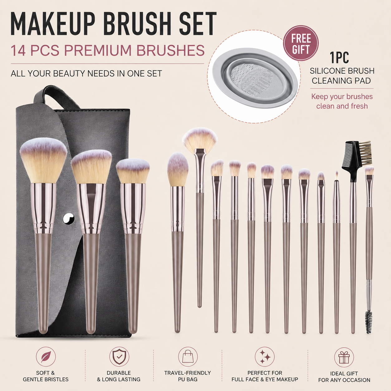 Makeup Brush Set
