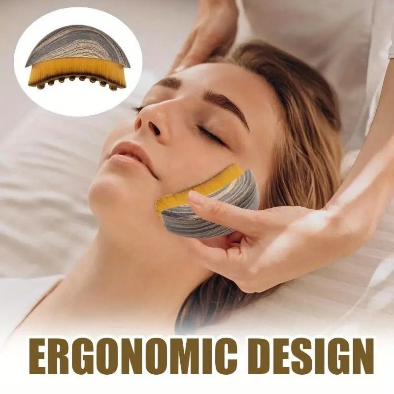 新款Lymphatic Contour Face Brush面部淋巴刷轮廓刷身体按摩刷